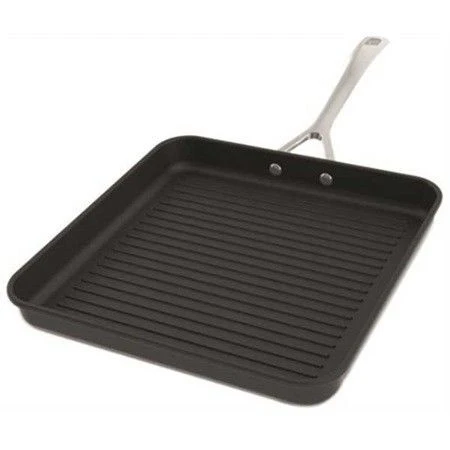 Le Creuset Les Forgées TNS grillpan vierkant 23 x 23 cm aluminium Le Creuset Les Forgées TNS Grillpan Vierkant 23 X 23 Cm Aluminium -Le Creuset