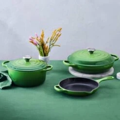 Le Creuset Skillet Hoge Koekenpan ø 26 Cm Gietijzer Bamboo 3 Le Creuset Skillet Hoge Koekenpan ø 26 Cm Gietijzer Bamboo -Le Creuset 1x1000220187264080422 1