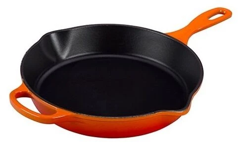 Le Creuset skillet hoge koekenpan ø 26 cm gietijzer vulcanique Le Creuset Skillet Hoge Koekenpan ø 26 Cm Gietijzer Vulcanique -Le Creuset 20187260900422 1