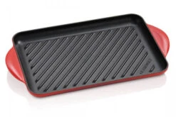 Le Creuset Grill Rechthoek 32 Cm Gietijzer Kersrood