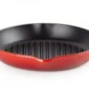 Le Creuset Hoge Grillplaat Rond ø 25 Cm Gietijzer Kersrood -Le Creuset 20208250600422 min