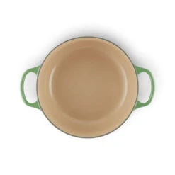 Le Creuset Signature Braadpan 4,2 Liter ø 24 Cm Gietijzer Bamboo -Le Creuset 21177244082430 le creuset bamboo signature cast iron 24cm round casserole green additional 1 600x 1