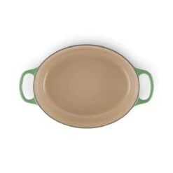 Le Creuset Signature Braadpan Ovaal 4,7 Liter ø 29 Cm Gietijzer Bamboo -Le Creuset 21178294082430 le creuset bamboo signature cast iron 29cm oval casserole green additional 1 1500x1500 1