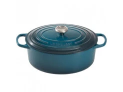 Le Creuset Signature Braadpan Ovaal 6,3 Liter ø 31 Cm Gietijzer Deep Teal