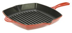 Le Creuset skillet grill vierkant 26 cm gietijzer kersrood Le Creuset Skillet Grill Vierkant 26 Cm Gietijzer Kersrood -Le Creuset 3485 38589 1