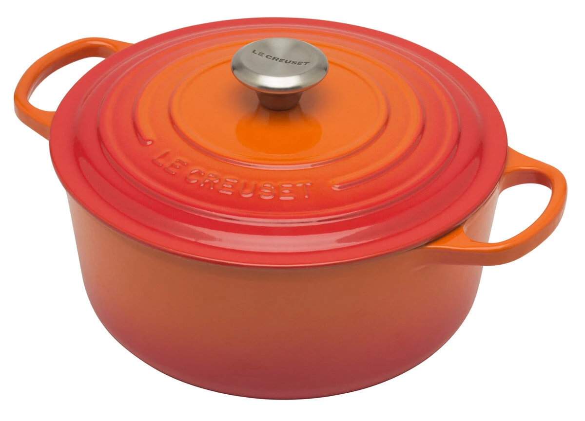 Le Creuset Signature braadpan 5,2 liter ø 26 cm gietijzer vulcanique Le Creuset Signature Braadpan 5,2 Liter ø 26 Cm Gietijzer Vulcanique -Le Creuset 3506 60190 1