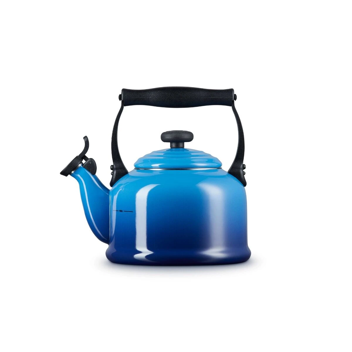 Le Creuset Tradition fluitketel 2,1 liter staal Azure Le Creuset Tradition Fluitketel 2,1 Liter Staal Azure -Le Creuset 40102022200000 alt2