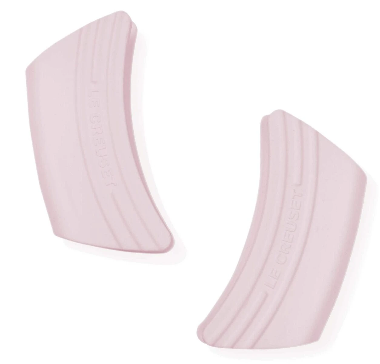 Le Creuset handvatten 12 x 6,5 cm silicone Shell Pink 2 stuks Le Creuset Handvatten 12 X 6,5 Cm Silicone Shell Pink 2 Stuks -Le Creuset 42813002310000