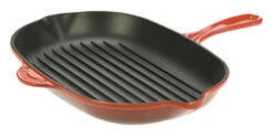 Le Creuset Skillet Grill Ovaal ø 32 Cm Gietijzer Kersrood