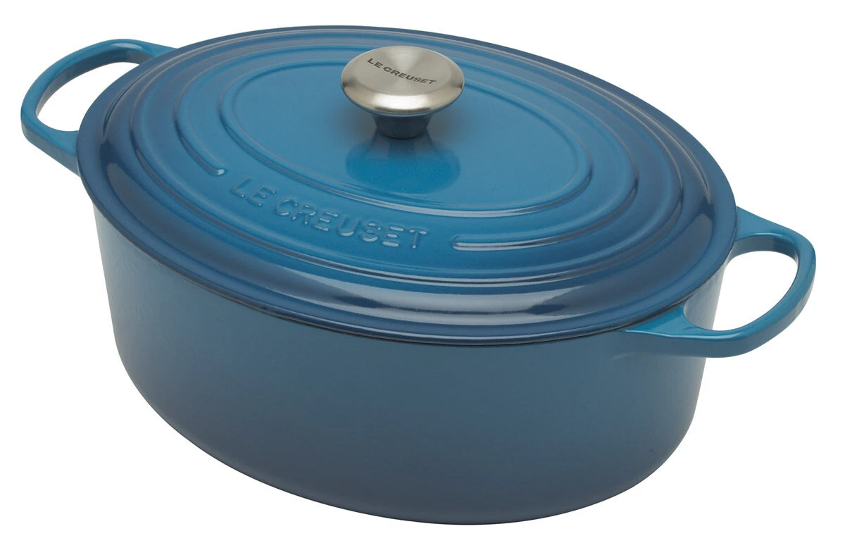 Le Creuset Signature braadpan ovaal 4,1 liter ø 27 cm gietij Le Creuset Signature Braadpan Ovaal 4,1 Liter ø 27 Cm Gietij -Le Creuset 5668 62599 1