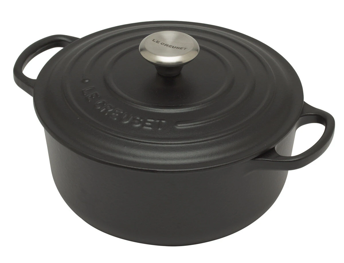 Le Creuset Signature braadpan 2,4 liter ø 20 cm gietijzer matzwart Le Creuset Signature Braadpan 2,4 Liter ø 20 Cm Gietijzer Matzwart -Le Creuset 5897 62568 1