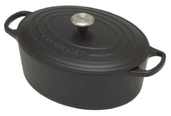 Le Creuset Signature Braadpan Ovaal 6,3 Liter ø 31 Cm Gietijzer Matzwart