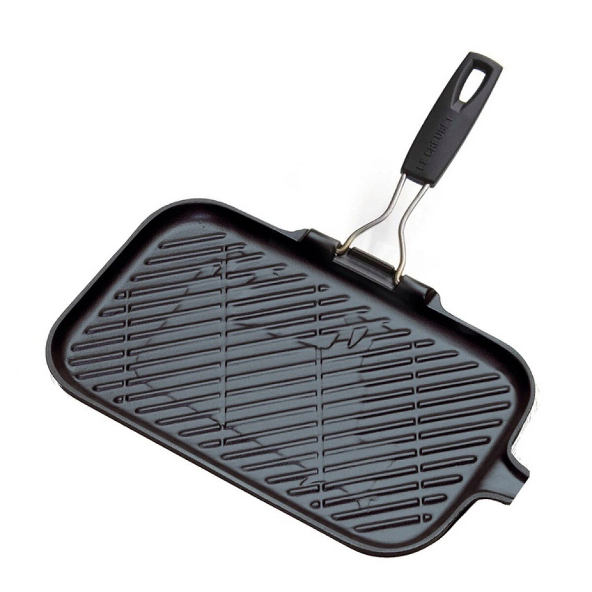 Le Creuset grillpan met inklapbare handgreep rechthoek 36 x 20,5 cm gietijzer zwart Le Creuset Grillpan Met Inklapbare Handgreep Rechthoek 36 X 20,5 Cm Gietijzer Zwart -Le Creuset 6815 58386 1