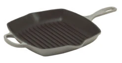 Le Creuset Skillet Grill Vierkant 26 Cm Gietijzer Mist Grey