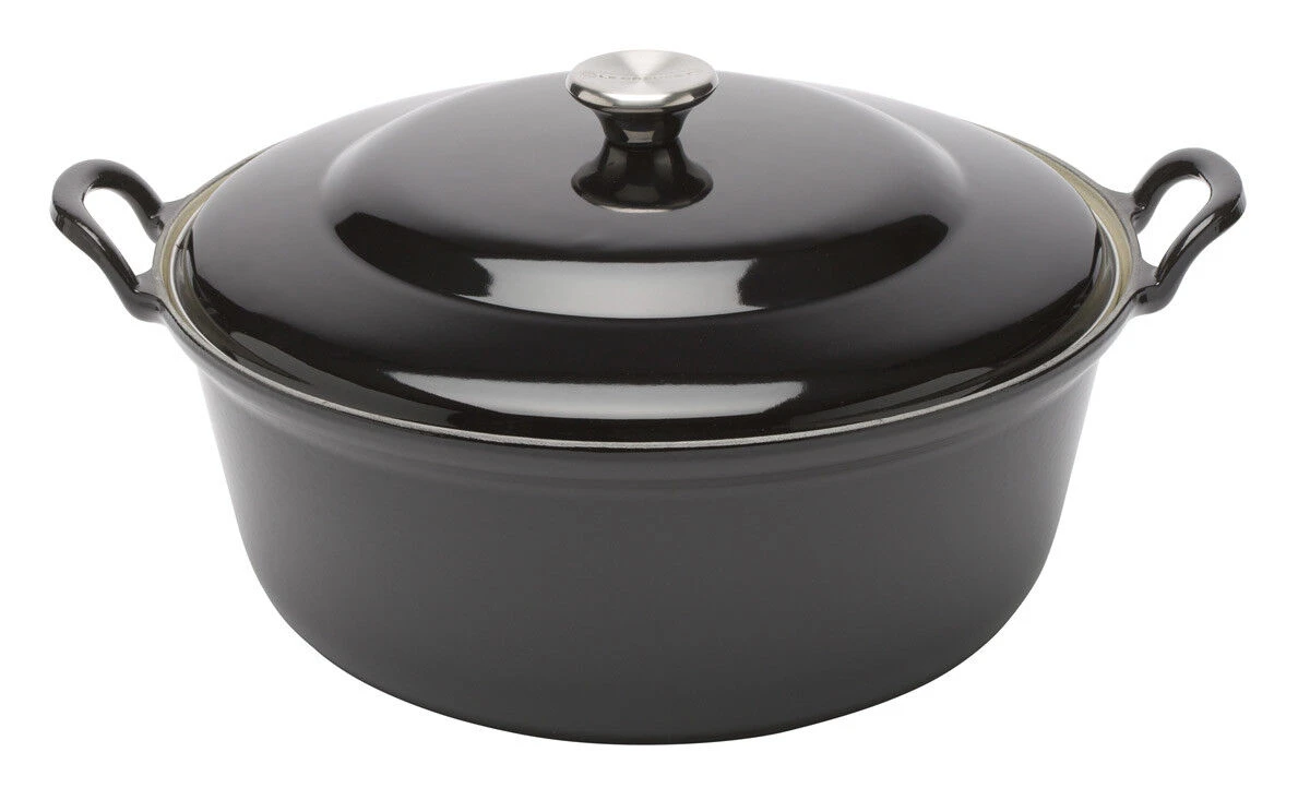 Le Creuset faitout braadpan met plaatstalen deksel 7,8 liter ø 32 cm gietijzer zwart Le Creuset Faitout Braadpan Met Plaatstalen Deksel 7,8 Liter ø 32 Cm Gietijzer Zwart -Le Creuset 8979 41983 1