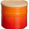 Le Creuset Voorraadpot Met Houten Deksel ø 14 X 12 Cm Aardewerk Vulcanique 1 Le Creuset Voorraadpot Met Houten Deksel ø 14 X 12 Cm Aardewerk Vulcanique -Le Creuset 9104440309 vorratsdose mittel ofenrot xl
