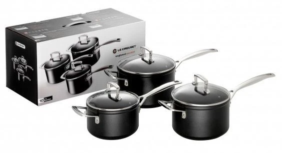 Le Creuset Les Forgées steelpannenset aluminium 3-delig Le Creuset Les Forgées Steelpannenset Aluminium 3-delig -Le Creuset aluminium antihaft 3 teiliges profitopfset le creuset 96209000000000.1547715916 1