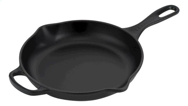 Le Creuset skillet koekenpan ø 23 cm gietijzer mat zwart Le Creuset Skillet Koekenpan ø 23 Cm Gietijzer Mat Zwart -Le Creuset asset 1628008
