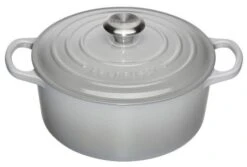 Le Creuset Signature Braadpan Rond 3,3 Liter ø 22 Cm Gietijzer Mist Grey
