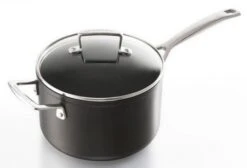 Le Creuset Les Forgées Steelpan Met Glasdeksel 2,8 Liter ø 18 Cm Aluminium