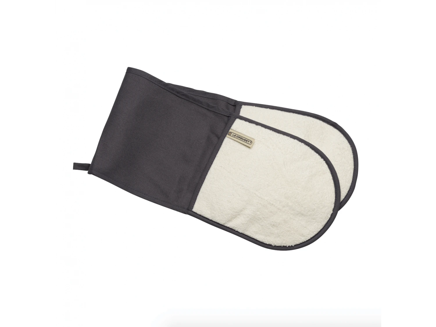 Le Creuset dubbele ovenwant katoen grijs Le Creuset Dubbele Ovenwant Katoen Grijs -Le Creuset dubbele ovenwant grey 1 1504088928