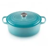 Le Creuset Signature Braadpan Ovaal 4,7 Liter ø 29 Cm Gietijzer Caribbean Blue 2 Le Creuset Signature Braadpan Ovaal 4,7 Liter ø 29 Cm Gietijzer Caribbean Blue -Le Creuset gietijzeren ovale braadpan in caribbean blue 29cm 4 7l 2 1612771226 400x300