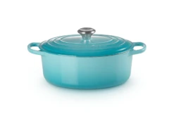 Le Creuset 10 Le Creuset -Le Creuset gietijzeren ovale braadpan in caribbean blue 29cm 4 7l 3 1612771226