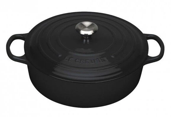 Le Creuset Signature risottopan 6,2 liter ø 30 cm gietijzer Le Creuset Signature Risottopan 6,2 Liter ø 30 Cm Gietijzer -Le Creuset gourmet braeter 30 cm schwarz le creuset 21179300000430.1517935895
