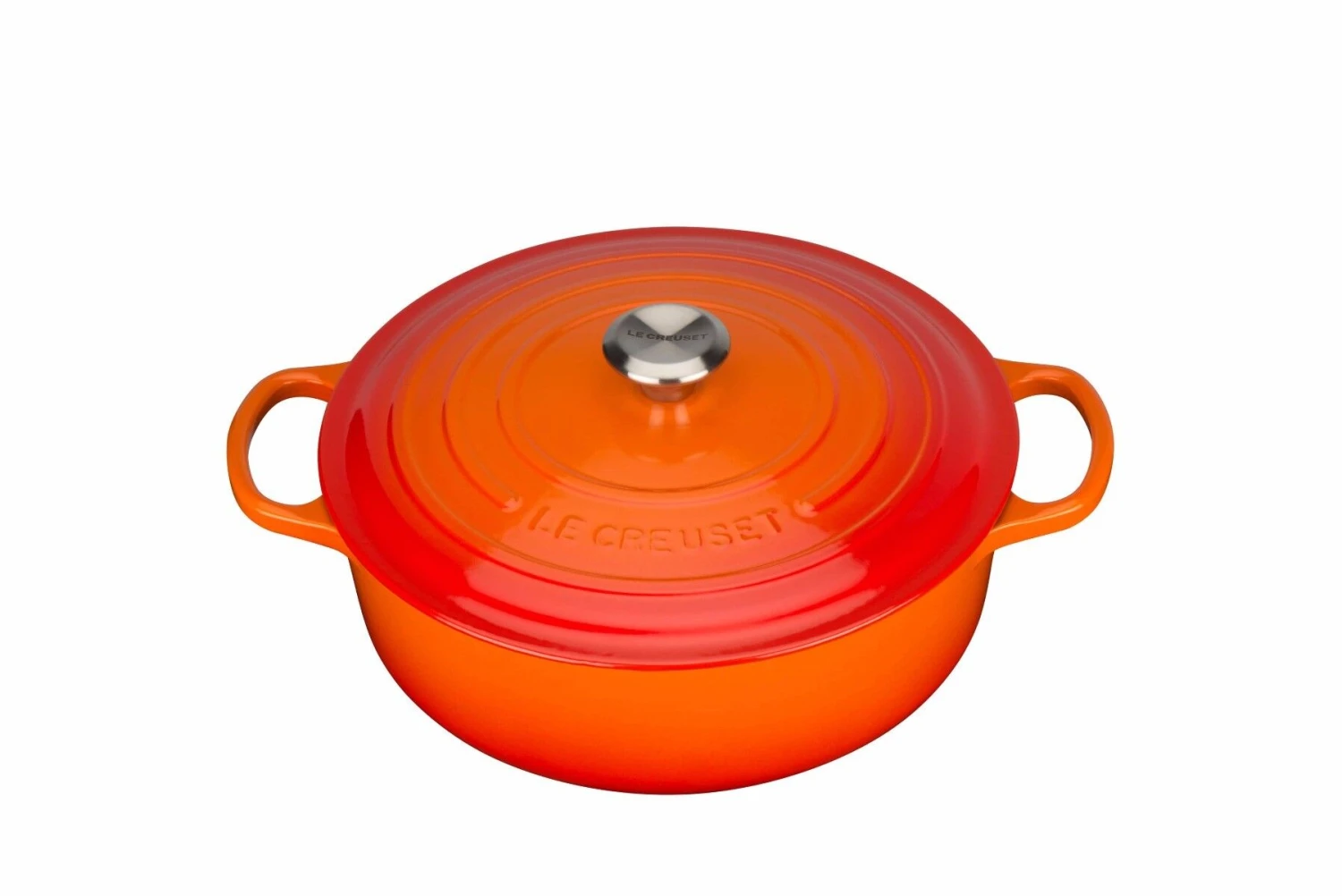 Le Creuset Signature risottopan 6,2 liter ø 30 cm gietijzer vulcanique Le Creuset Signature Risottopan 6,2 Liter ø 30 Cm Gietijzer Vulcanique -Le Creuset lc 20190108 de ps 50099