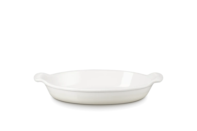 Le Creuset ovenschaal ovaal 28 cm aardewerk Meringue Le Creuset Ovenschaal Ovaal 28 Cm Aardewerk Meringue -Le Creuset lc 20200116 zs ps fs 61105287160006 001 1