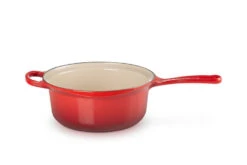 Le Creuset 2-in-1 Steelpan 2,3 Liter ø 22 Cm Gietijzer Kersrood -Le Creuset lc 20200512 fr ps fs 25044220602460 008