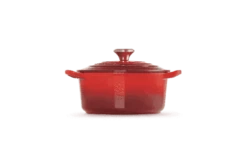 Le Creuset Braadpan Hartvormig Met Rvs Knop 2 Liter Gietijzer Kersrood -Le Creuset lc 20210113 hl ps fs 21401200602455 003