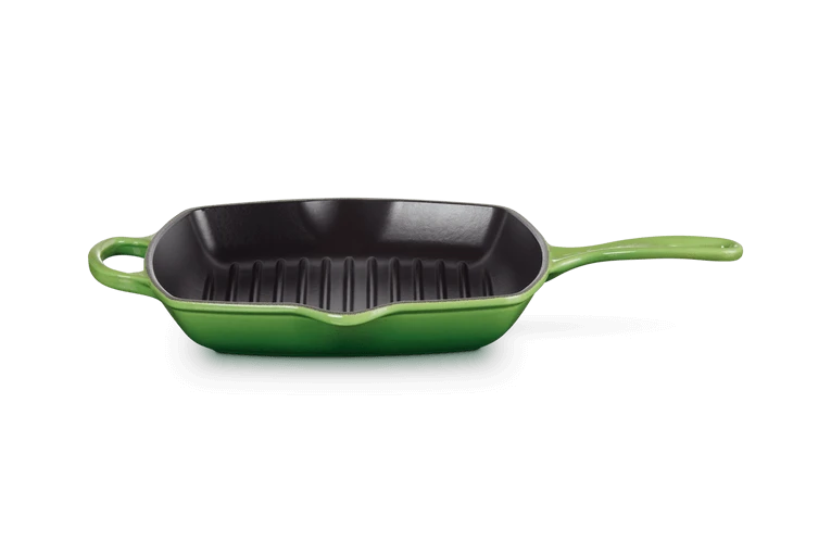 Le Creuset skillet grill vierkant 26 cm gietijzer bamboo Le Creuset Skillet Grill Vierkant 26 Cm Gietijzer Bamboo -Le Creuset lc 20210622 hl ps fs 20183264080422 001 1