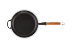 Le Creuset Koekenpan Rond Met Open Greep ø 24 Cm Gietijzer Zwart -Le Creuset lc 20210721 hl ps fs 20258240000422 004 1