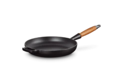 Le Creuset Koekenpan Rond Met Open Greep ø 26 Cm Gietijzer Mat Zwart