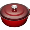 Le Creuset Faitout Braadpan Met Plaatstalen Deksel 4,9 Liter ø 28 Cm Gietijzer Rood -Le Creuset le creuset faitout braadpan rood 1