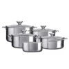 Le Creuset Pannenset Rvs 5-delig 2 Le Creuset Pannenset Rvs 5-delig -Le Creuset le creuset pannenset rvs 5 delig