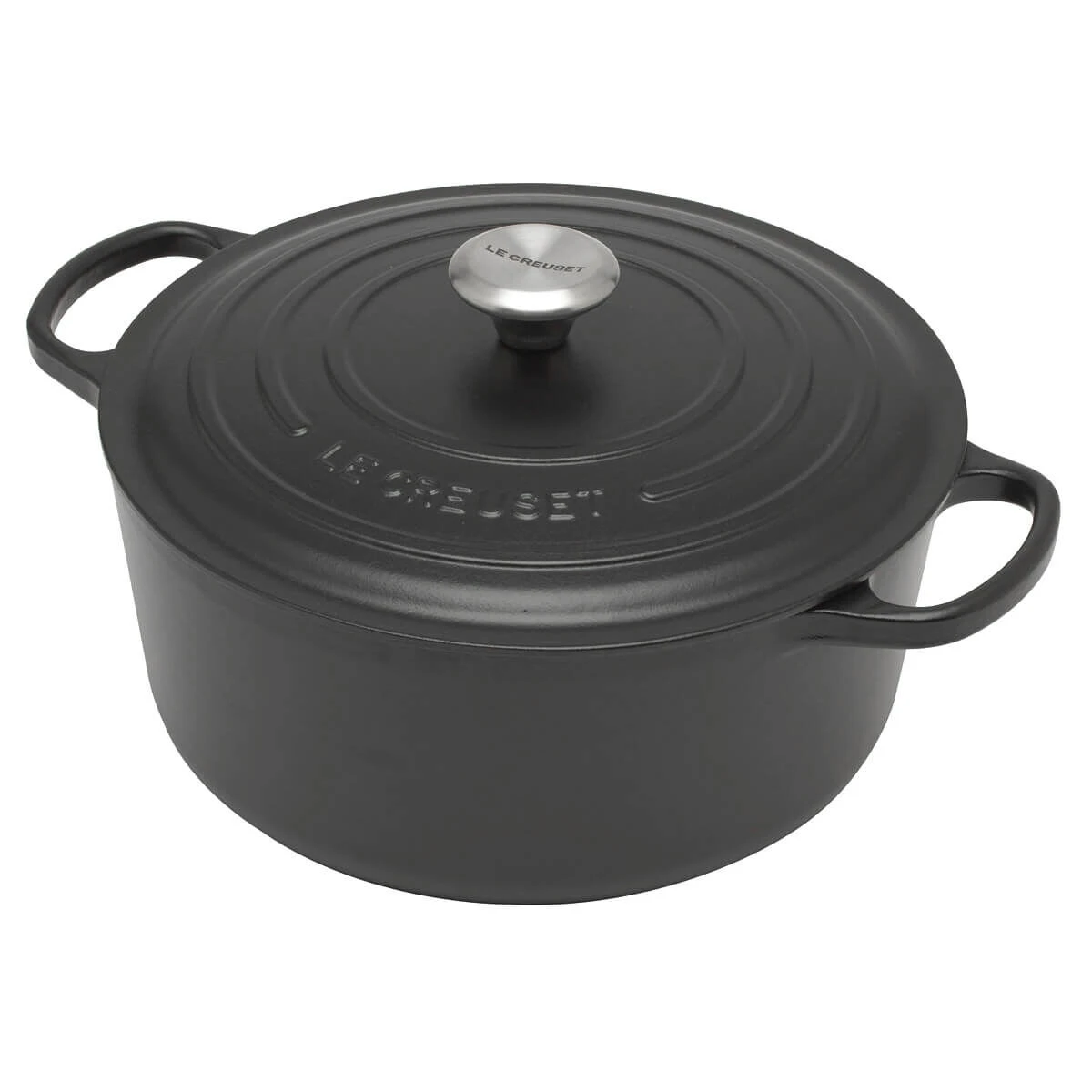 Le Creuset Signature Braadpan 5,3 Liter ø 26 Cm Gietijzer Matzwart -Le Creuset le creuset signature braadpan 5 2 liter 26 cm gietijzer matzwart