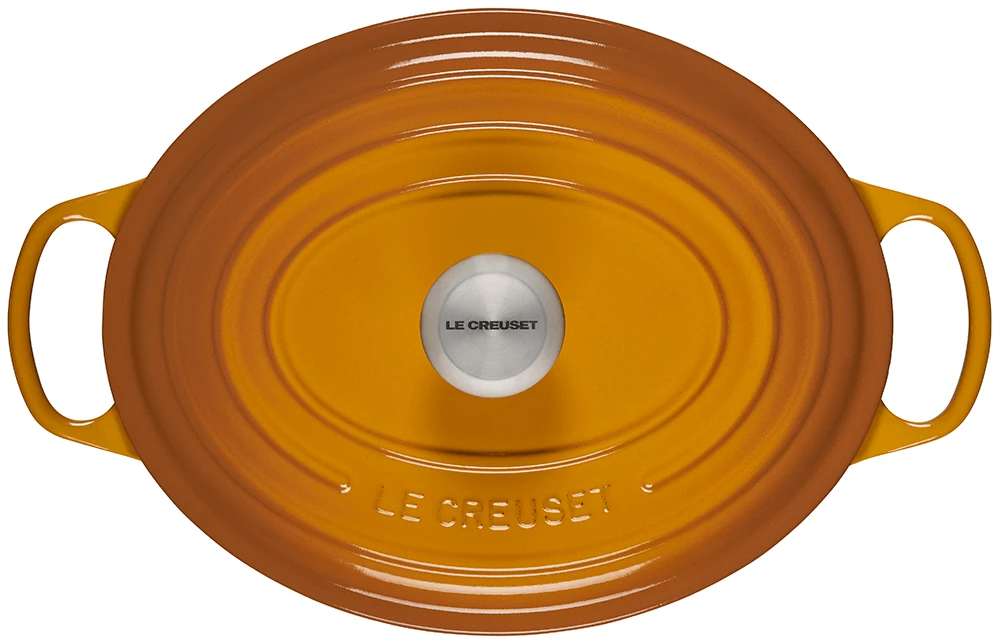 Le Creuset Signature braadpan ovaal 6,3 liter ø 31 cm gietijzer Nectar Le Creuset Signature Braadpan Ovaal 6,3 Liter ø 31 Cm Gietijzer Nectar -Le Creuset ls2502 31672ss 3