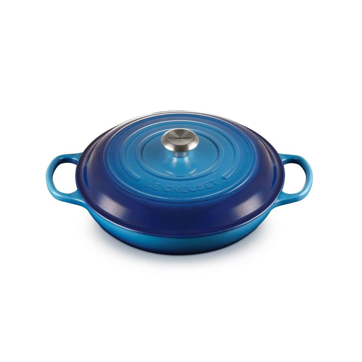 Le Creuset multifunctionele braadpan 3,2 liter ø 30 cm gietijzer Azure Le Creuset Multifunctionele Braadpan 3,2 Liter ø 30 Cm Gietijzer Azure -Le Creuset multi 1