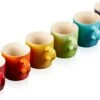 Le Creuset Mok 200 Ml Aardewerk Diverse Kleuren 6-delig -Le Creuset rainbow 1