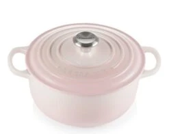 Le Creuset Signature Braadpan 4,2 Liter ø 24 Cm Gietijzer Shell Pink -Le Creuset rs8766 lc 20190618 fr ps 00008 24cm