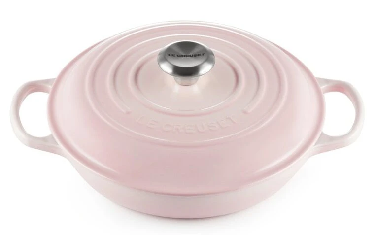 Le Creuset multifunctionele braadpan 2 liter ø 26 cm gietijzer Shell Pink Le Creuset Multifunctionele Braadpan 2 Liter ø 26 Cm Gietijzer Shell Pink -Le Creuset rs8771 lc 20191119 fr ps 00011 scr