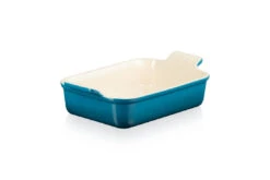 Le Creuset Rechthoekige Ovenschaal 32 X 24 Cm Aardewerk Deep Teal