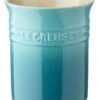 Le Creuset Pollepelpot 15 Cm Aardewerk Caribbean Blue 2 Le Creuset Pollepelpot 15 Cm Aardewerk Caribbean Blue -Le Creuset s l640 1