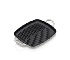 Le Creuset Rechthoekige Grill 30 Cm Gietijzer Meringue